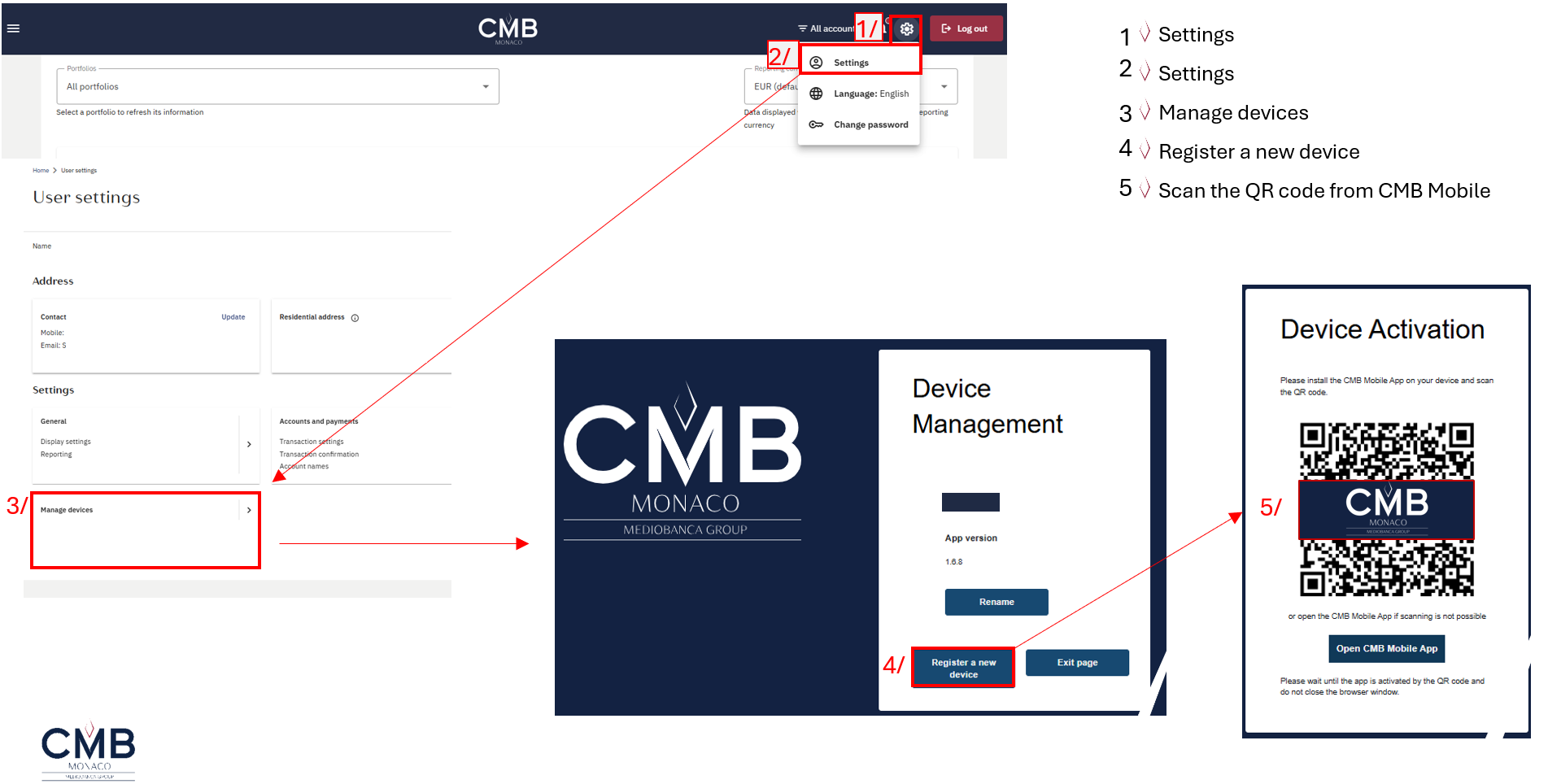 generate qr code via cmb online