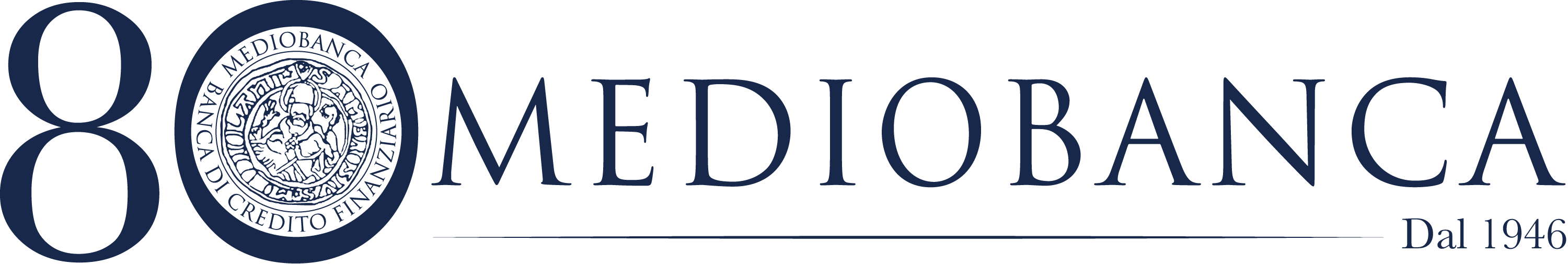 Logo 80 ans Mediobanca