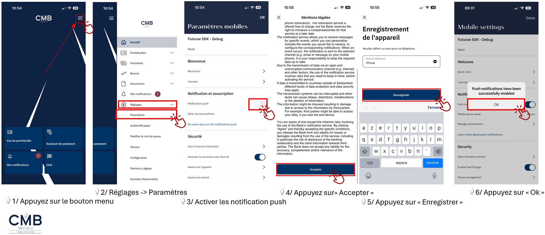 notification push fr